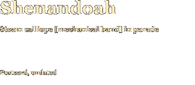 Shenandoah 