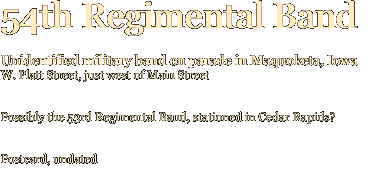 54th Regimental Band